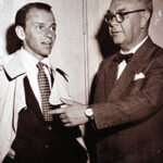 Frank Sinatra och dåvarande parkchefen Harald Lindvall